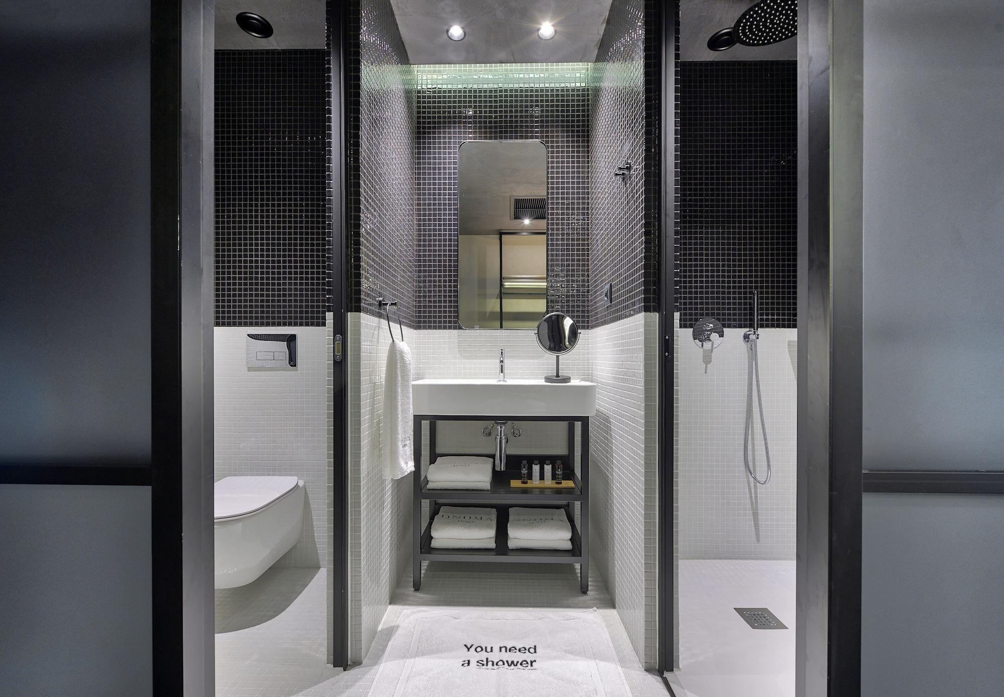 Onoma Hotel Thessaloniki Exterior photo Bathroom