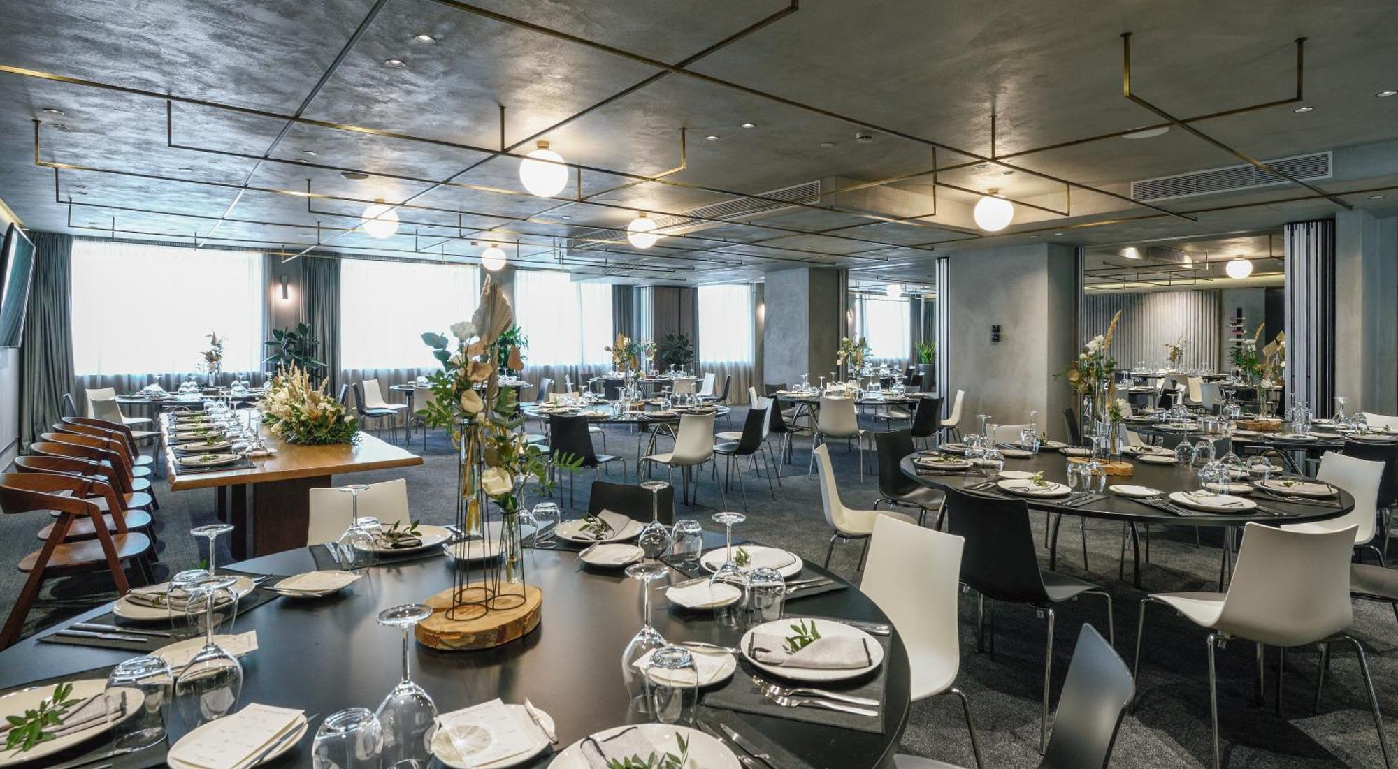 Onoma Hotel Thessaloniki Exterior photo The dining room at the 2018 edition of the World Economic Forum